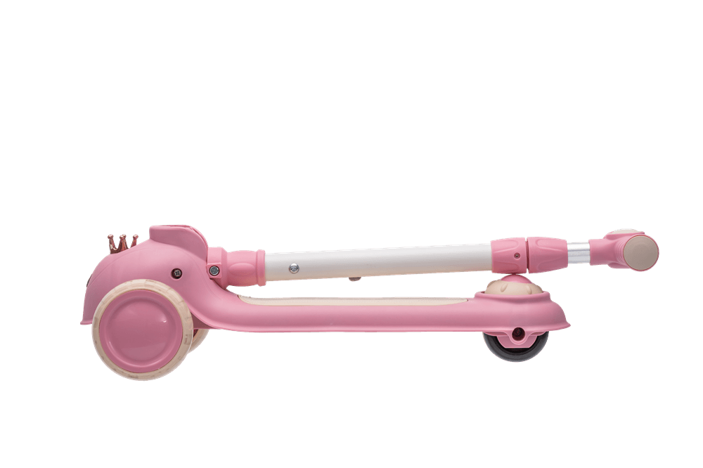 Razor Rollie 2-i-1 sparkesykkel med sete - rosa/blå