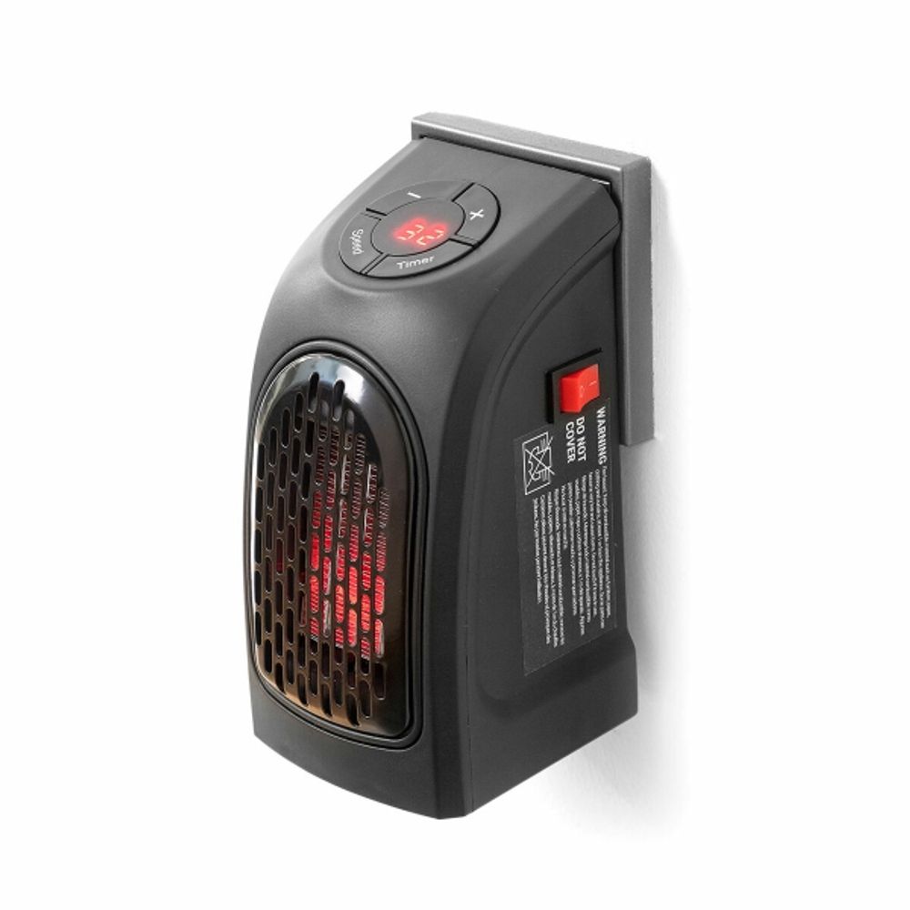 Bærbart minivarmeapparat med justerbar temperatur (400W)