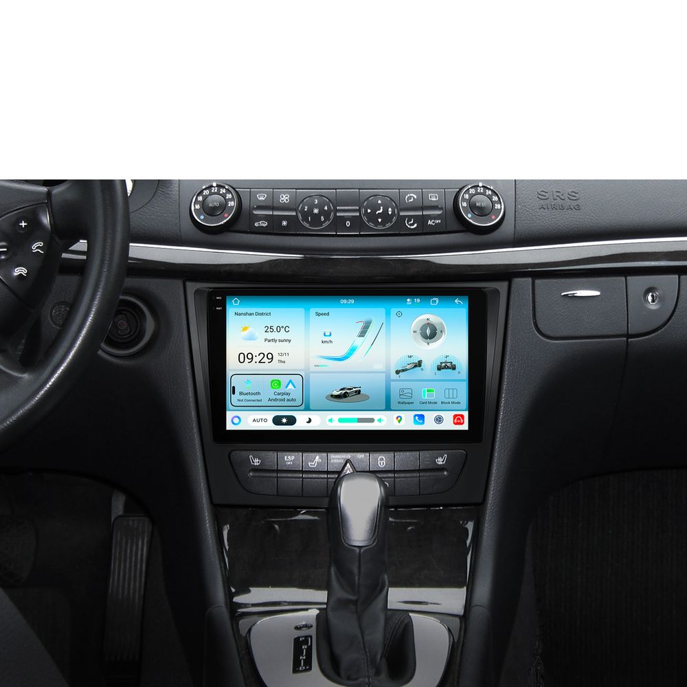 Mercedes E-klasse W211 CLS W219 9 tommer Android 14