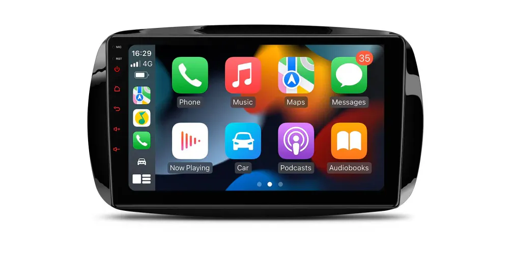 Android DAB+ bilstereo Smart Fortwo 9