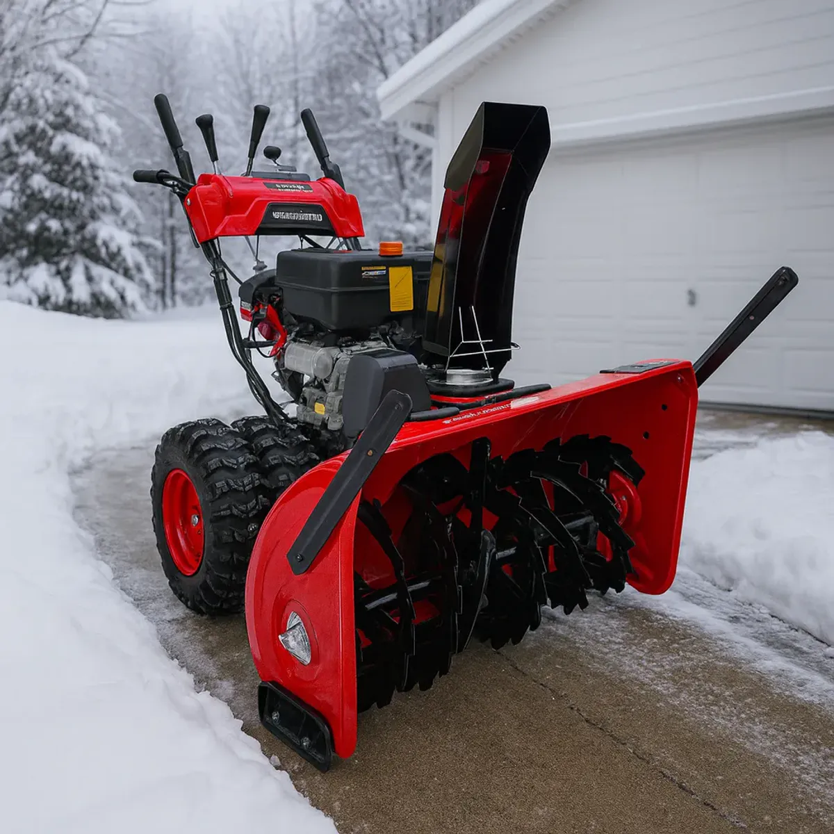 Snowpro SP 15hk snøfreser med tvillinghjul - 108cm freserbredde