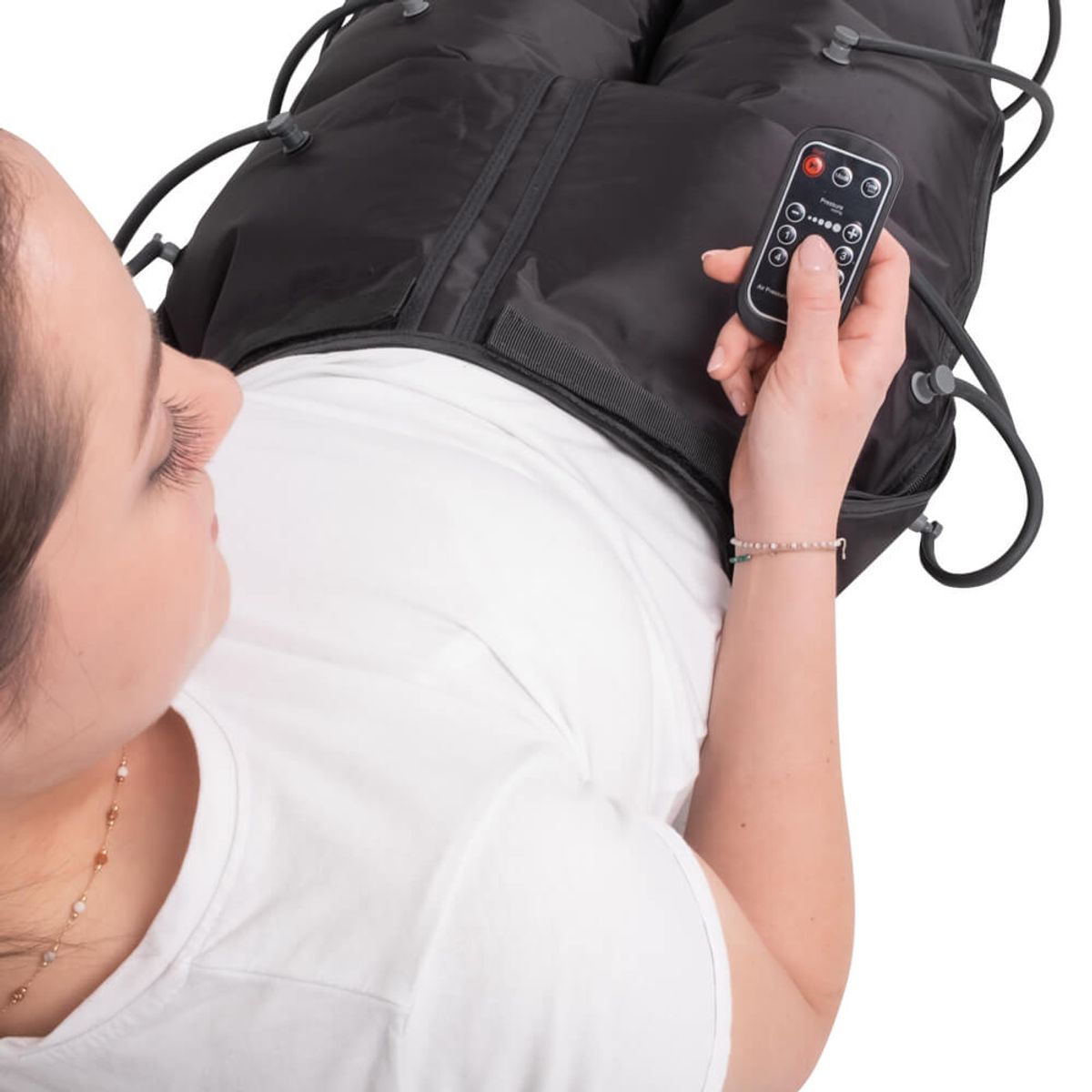 Kompresjonsbukse til massasjesystem inSPORTline - 112 cm