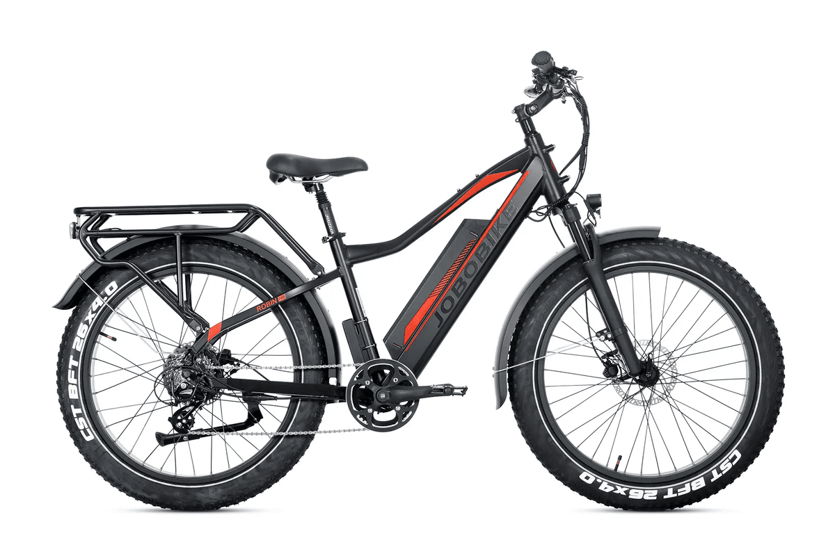 JOBOBIKE Robin PRO elsykkel fatbike 250W - 180km