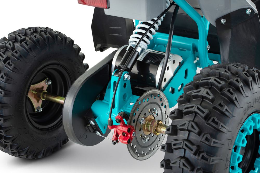 Replay 1200W ATV med Snowy-dekk og LED-lys