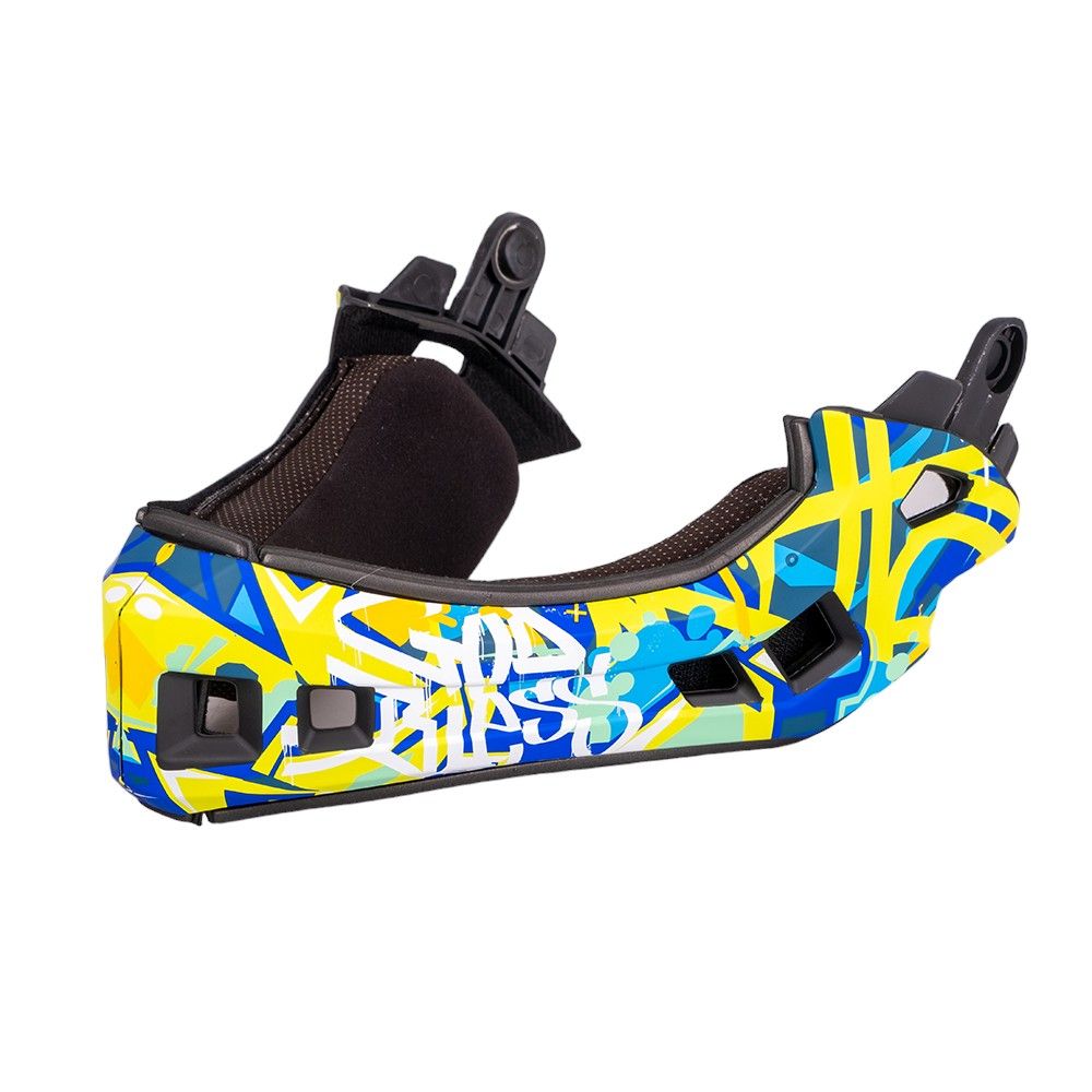 Downhill Hjelm W-TEC Delgada - Freestyle blue