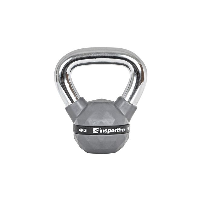 Hovedbilde Gummibelagt Kettlebell inSPORTline PU 4-20 kg