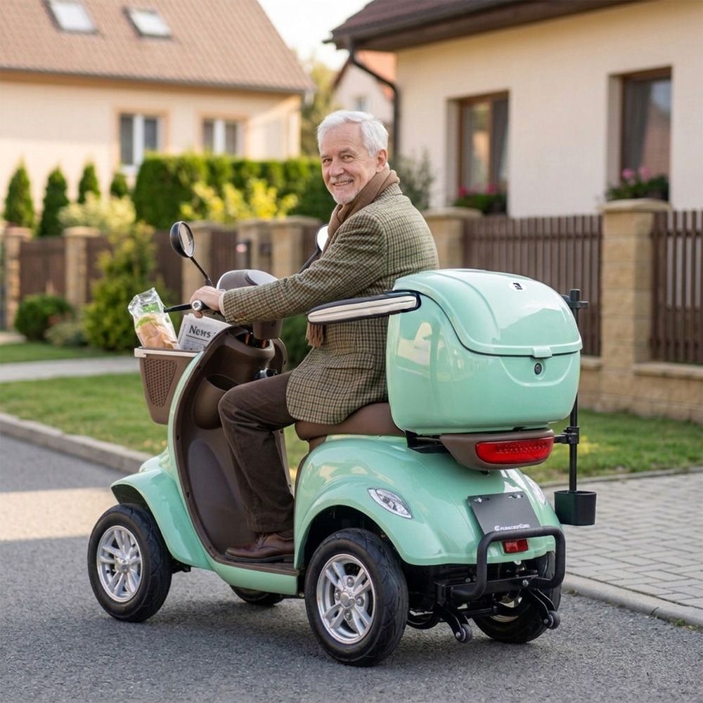 Lubica II Elektrisk Firehjuling scooter inSPORTline - fargevalg
