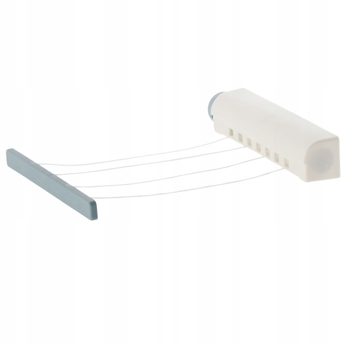 Uttrekkbart tørkesnorstativ 14 m