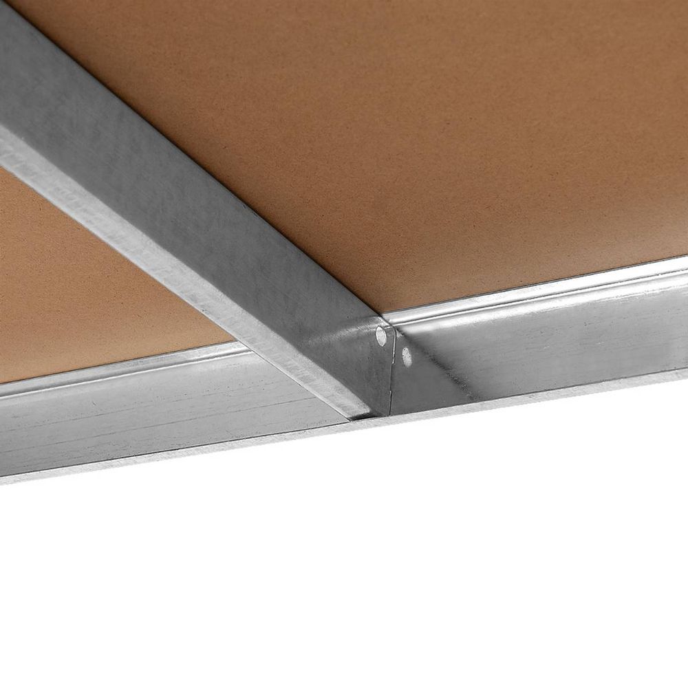 Hyllereol, 2 stk, 180x90x40 cm, galvanisert, 875 kg