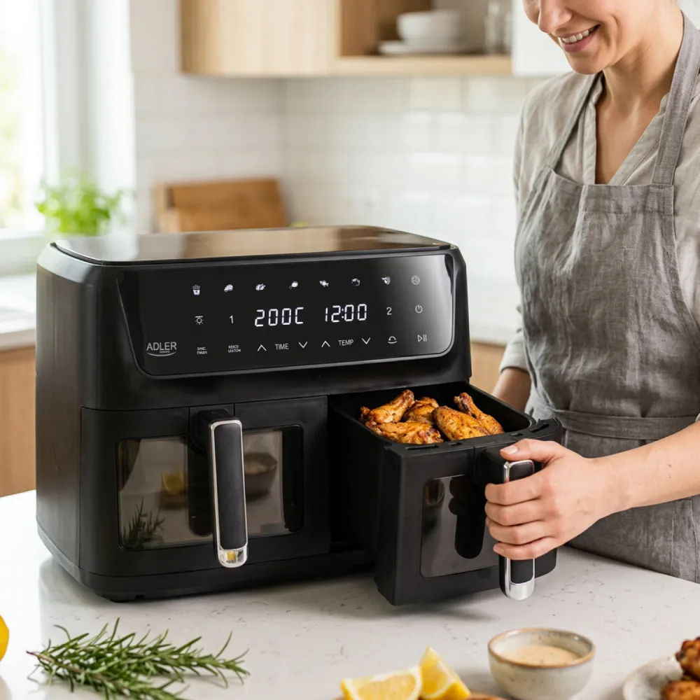 Dobbel airfryer 11L AD 6324 – Adler