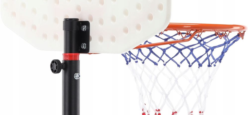 Basketballkurv med justerbart stativ 205 cm
