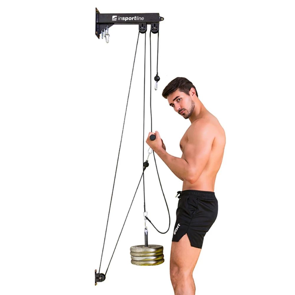 Opphengskabel-remskivesystem i SPORTline Puley 500