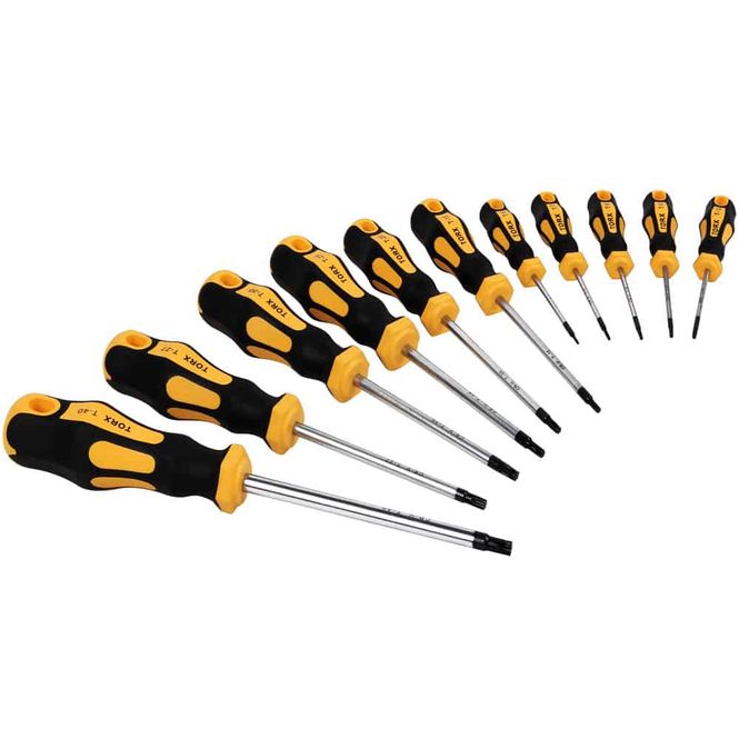 Hovedbilde Torx skrutrekkersett - 11 stk