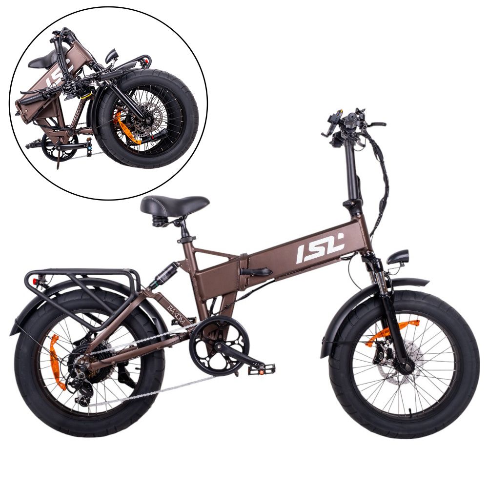 Sammenleggbar Elektrisk Fatbike sykkel 20
