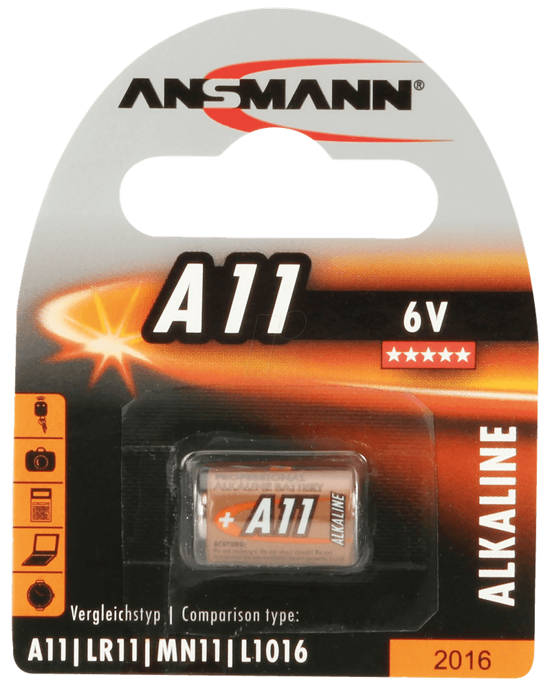 B-vare Alkaline 6V A11
