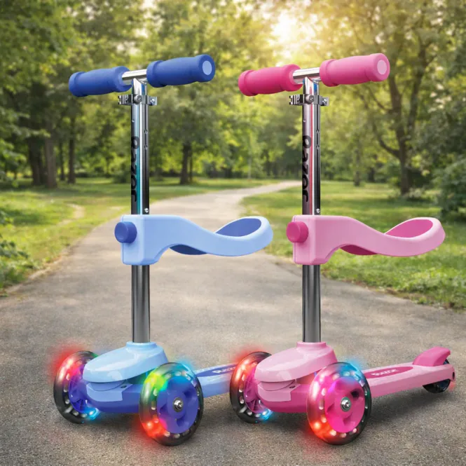 Hovedbilde 2-i-1 Sparkesykkel med Sete Barn Razor Rollie DLX - ...