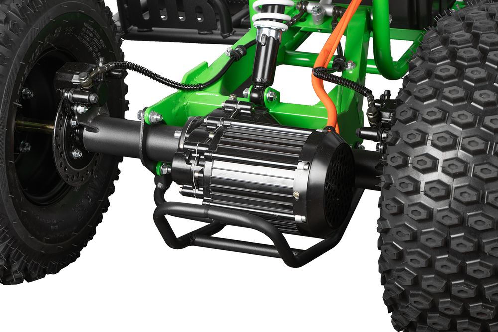 Warrior 1500W graffiti ATV med Keyless og akseldrift