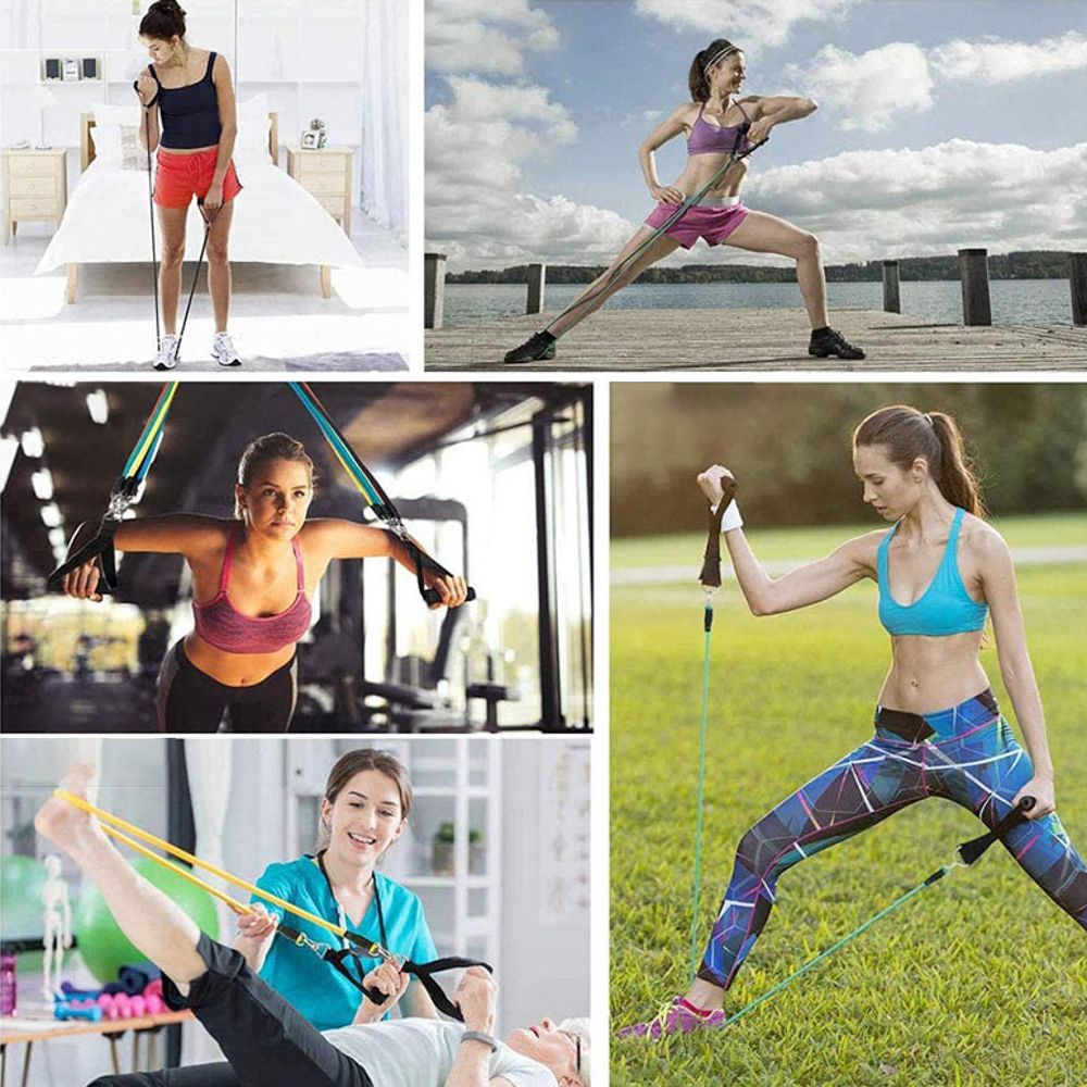 Justerbare Treningsstrikker inSPORTline Morpo Tubes