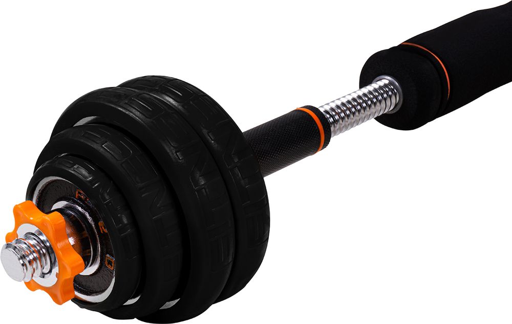 4 i 1 manualsett, manualer, vektstang, stålvektskiver, 20kg