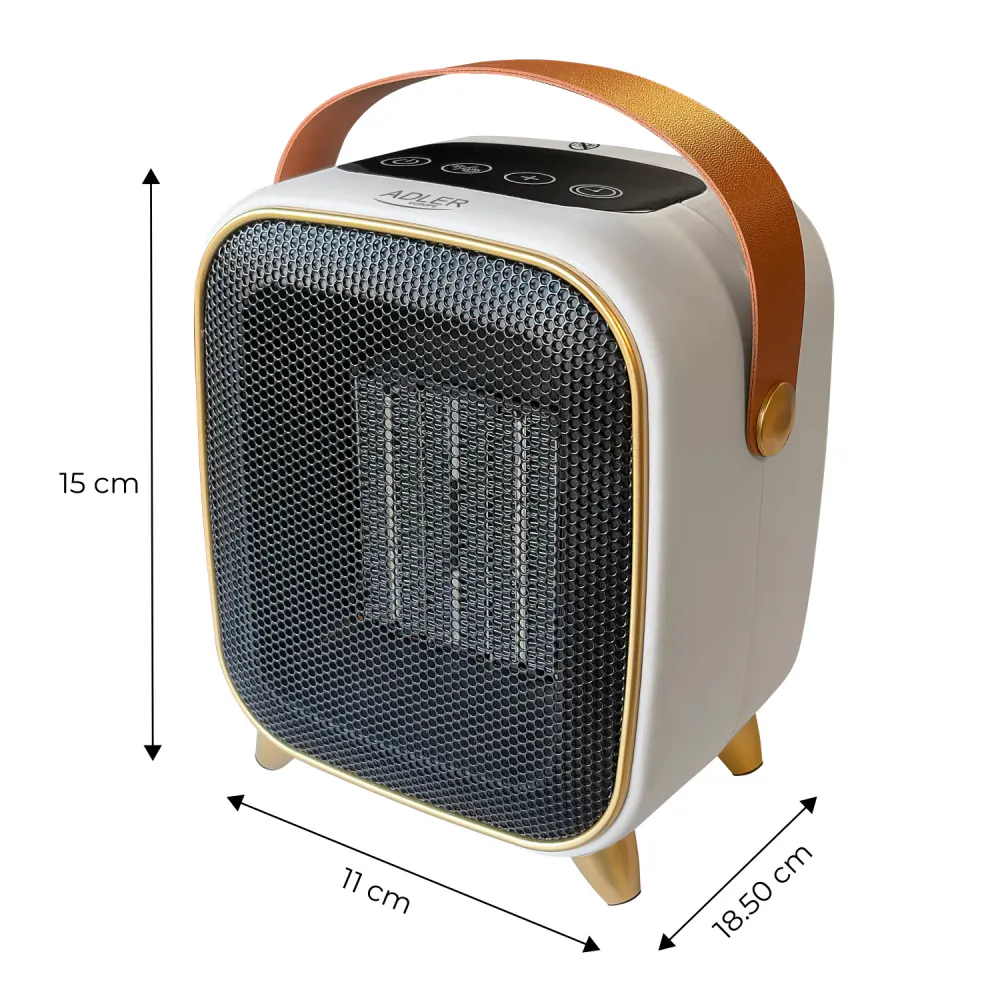 Keramisk vifteovn 1000 W - AD 7762