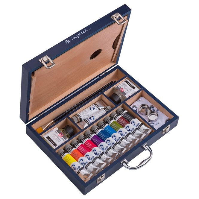 Hovedbilde Van Gogh Olje Starter Box XL – 12x40 ml + utstyr
