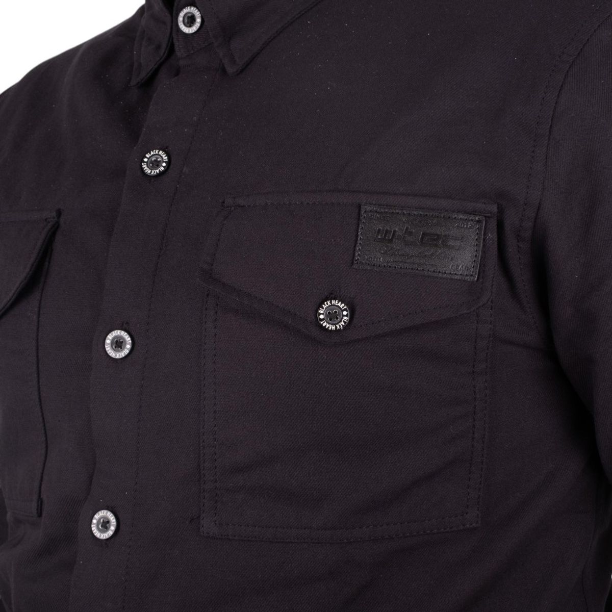 Skjorte W-TEC Black Heart Remorse Herre