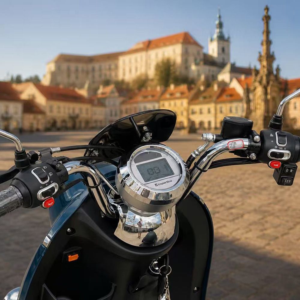 Elektrisk trehjulsscooter Tarra 2 seter inSPORTline - fargevalg