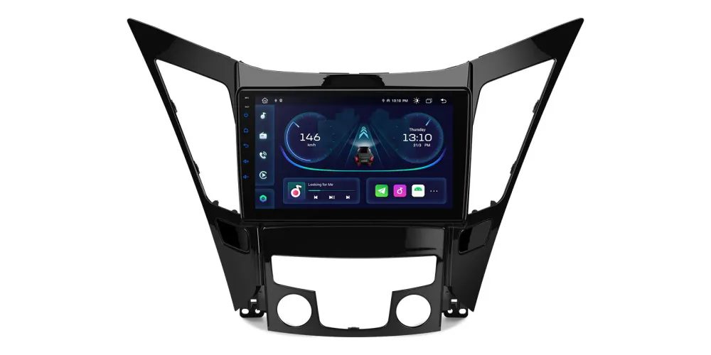 Hyundai Sonata DAB+ bilstereo Android 12 CarAutoPlay 9