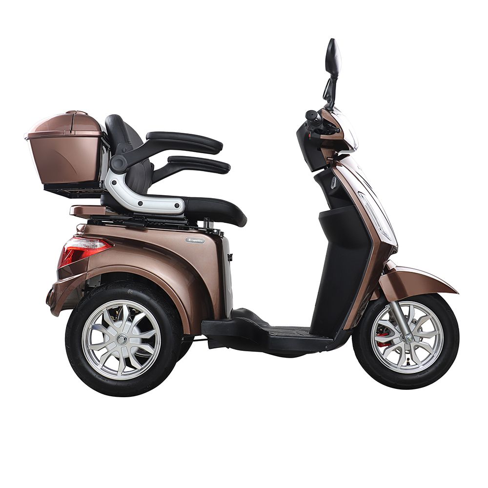B-vare - Elektrisk Mobilitetsscooter Zorica LUKSUS - Brun