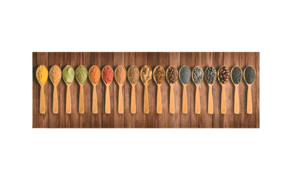 Kjøkkenmatte vaskbar 60x180 cm - Spoon