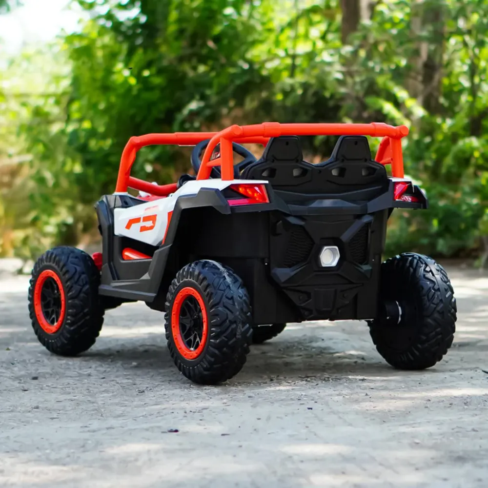 Warrior UTV for barn 2-6 år 4x4 oransje - 12V