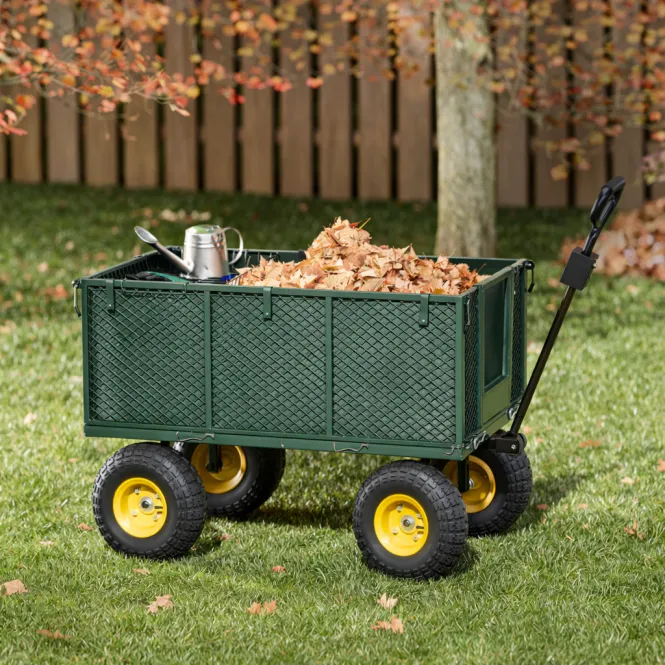 Hovedbilde Transportvogn 550 kg - luftdekk og avtakbare sider
