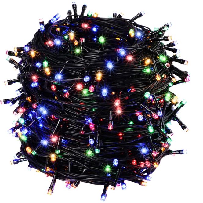 Hovedbilde Julelys med 400 LED-lys for innendørs og utendørs bruk