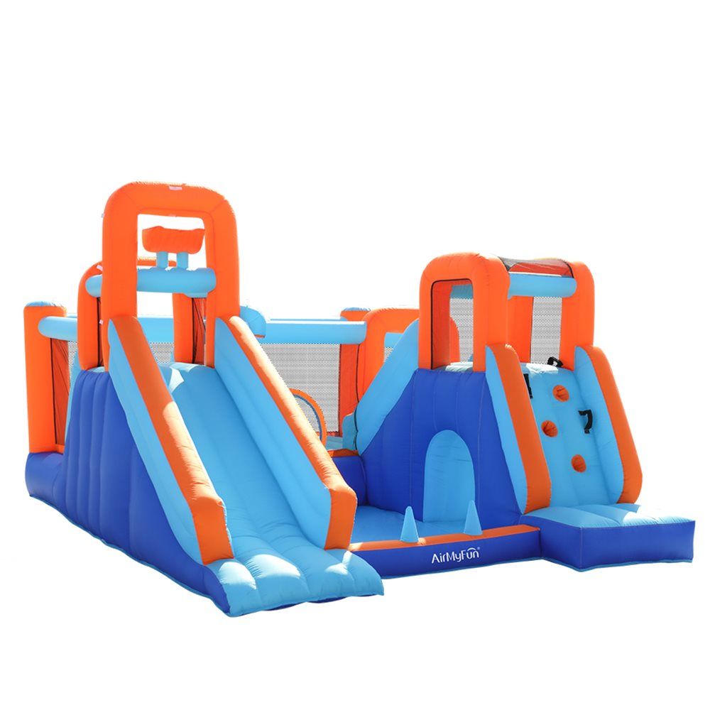 Doctor Dolphin hoppeslott med vannsklie - 750W