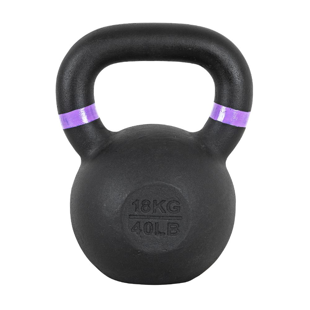 Kettlebell i Støpejern 4-18 kg inSPORTline Powder