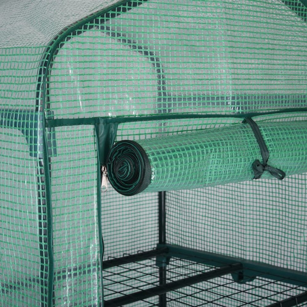 Planteveksthus 126x49x69 cm - kompakt drivhus