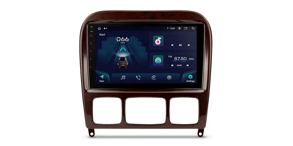 Android bilstereo Mercedes S-Klasse W220 1998–2005 4G