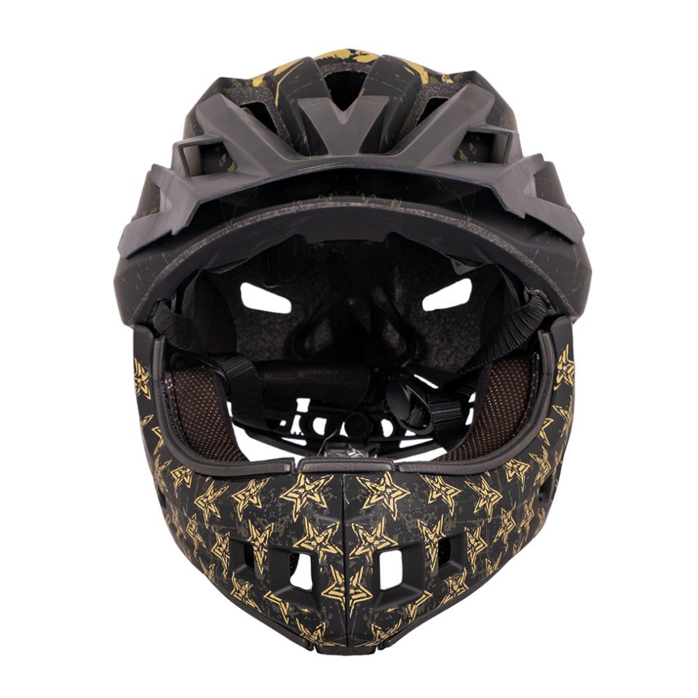 Downhill Hjelm W-TEC Delgada - Golden Stars