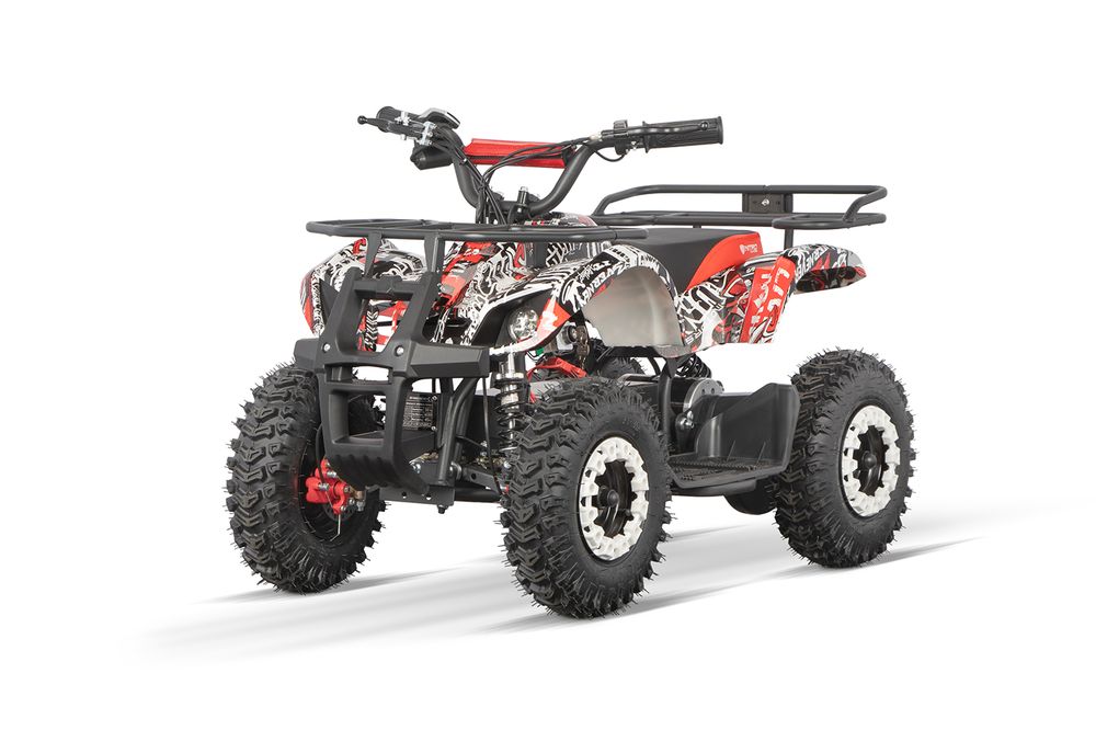 Torino 1000W ATV Graffiti m/Snowy-dekk & LED