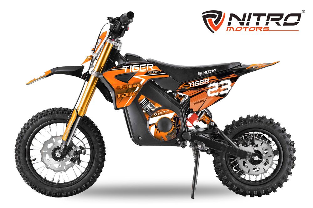 Nitro tiger eco el-dirt bike 1000w 12/10 for barn