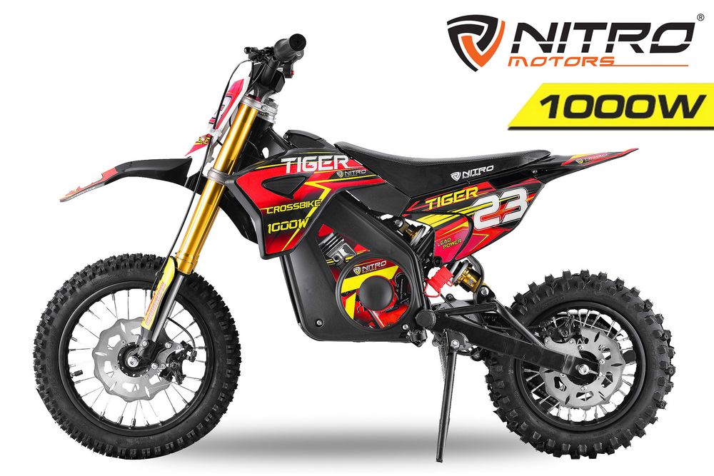 Nitro tiger eco el-dirt bike 1000w 12/10 for barn
