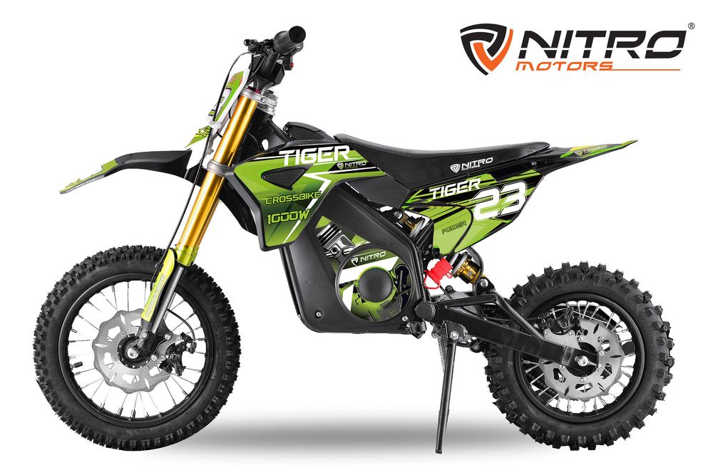 Nitro tiger eco el-dirt bike 1000w 12/10 for barn