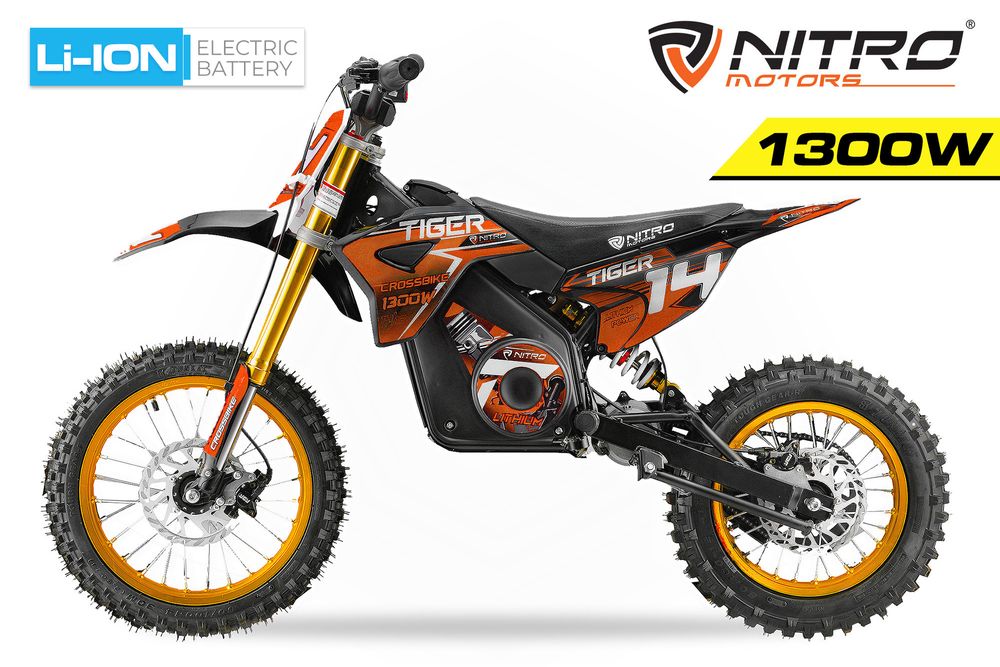 Tiger eco dlx el-dirtbike 1300w 14