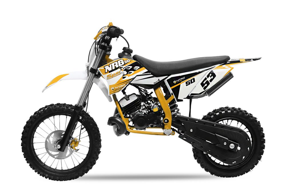 Nitro Motors NRG50 50cc 9hk barnedirtbike 14/12