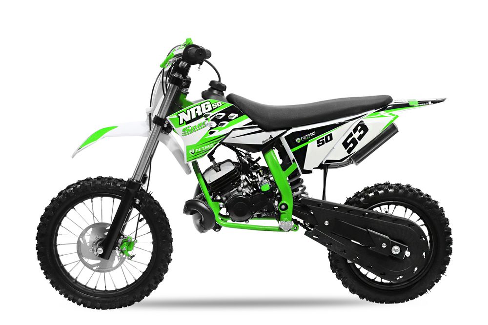 Nitro Motors NRG50 50cc 9hk barnedirtbike 14/12