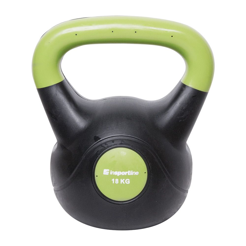 Kettlebell Vin-Bell Dark (2-18) kg - inSPORTline