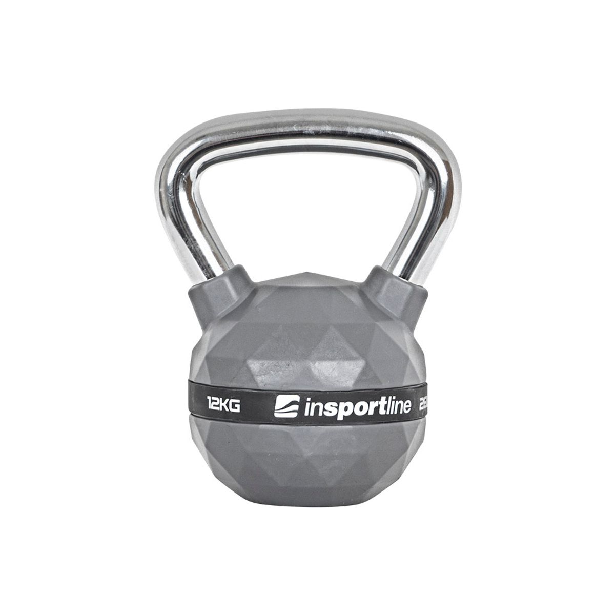 Gummibelagt Kettlebell inSPORTline PU 4-20 kg