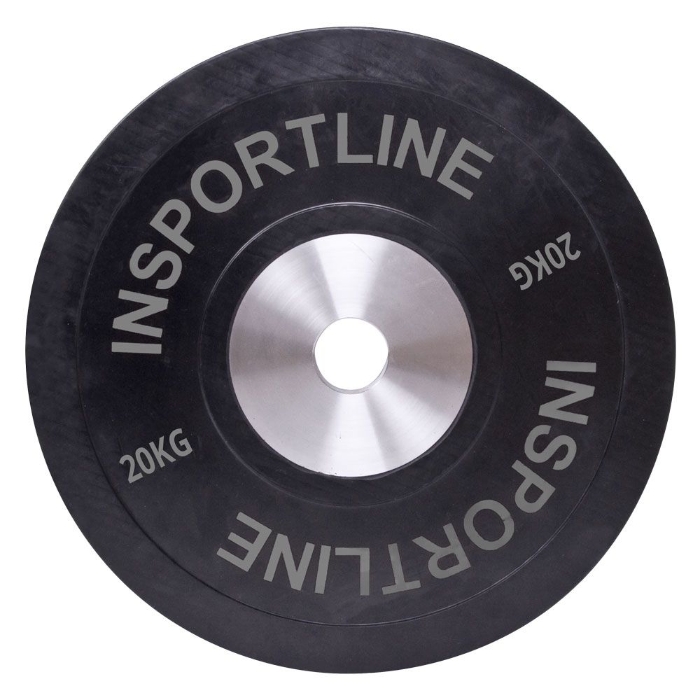 Vektplate 20-25 kg/50 mm inSPORTline Bumper