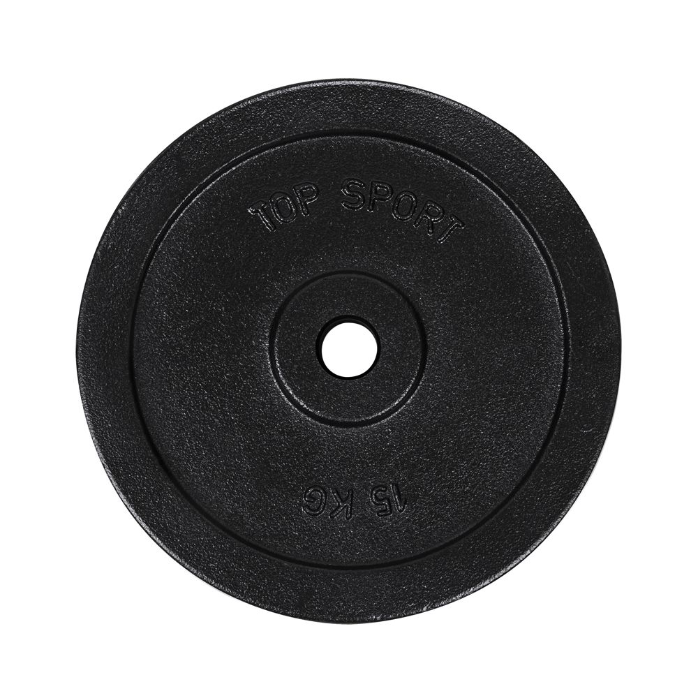 Vektplate i støpejern - Castyr - 1,25/15 kg - 30mm