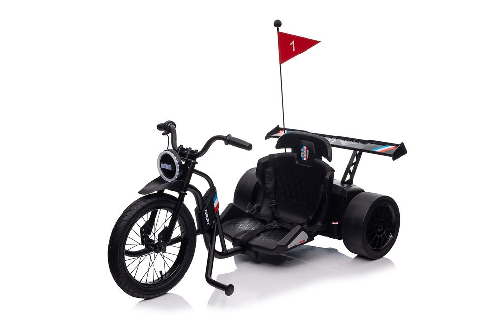 Drifting Bike el-trike 24V barn med 2x120W motorer